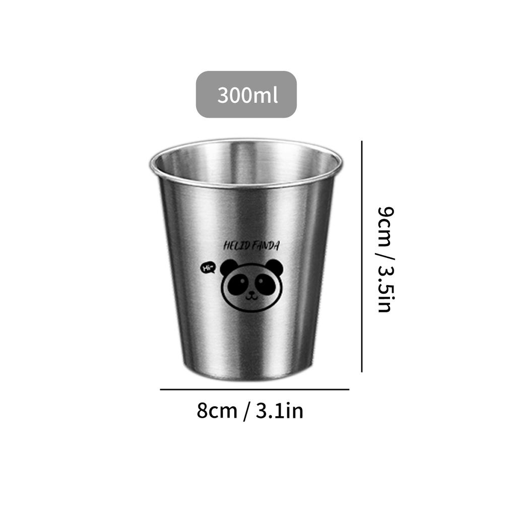 304 Stainless Steel Metal Cup Beer Cups Stackable Pint Cups Portable Drinkware Whisky Wine Glass Outdoor Pint Glasses