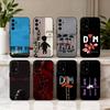 D-Depech-H COOL B-Band-D M-Mode Phone Case For Samsung Galaxy A73,A72,A71,A70,A53,A52,A51,Soft Silicone Black Cover