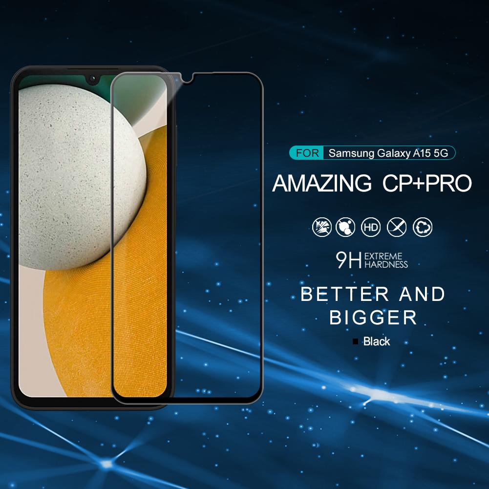 Pro Samsung Galaxy A15 5G Glass NILLKIN CP+Pro Screen Protector Fólie z tvrzeného skla