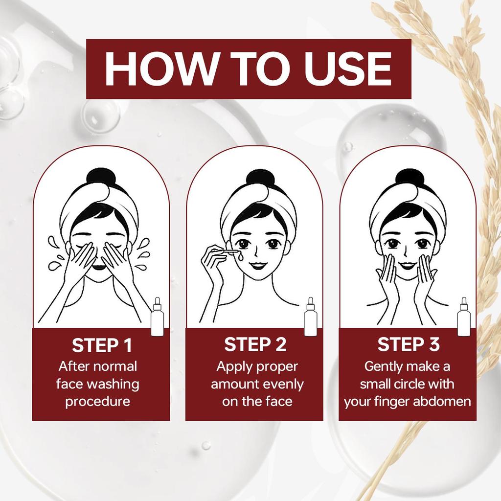 Rice Peel Shot Ampoule-Brighten Skin Tone And Enhences Luminosity-Gentle Peel & Deep Hydration-Suitable For All Skin Types, 100ml