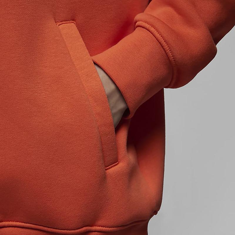 Jordan Flight MVP Fleece Hoodie Men Tops Orange DV7577-817