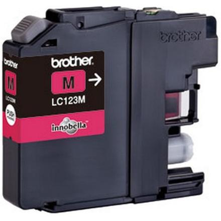 Brother LC | 123M | Magenta | Ink Cartridge | 600 Pages