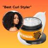 Curl Defining Cream for Wavy & Curly Hair – Alcohol-Free Leave-In Styler for Volume, Hold & Shine, No Rinse
