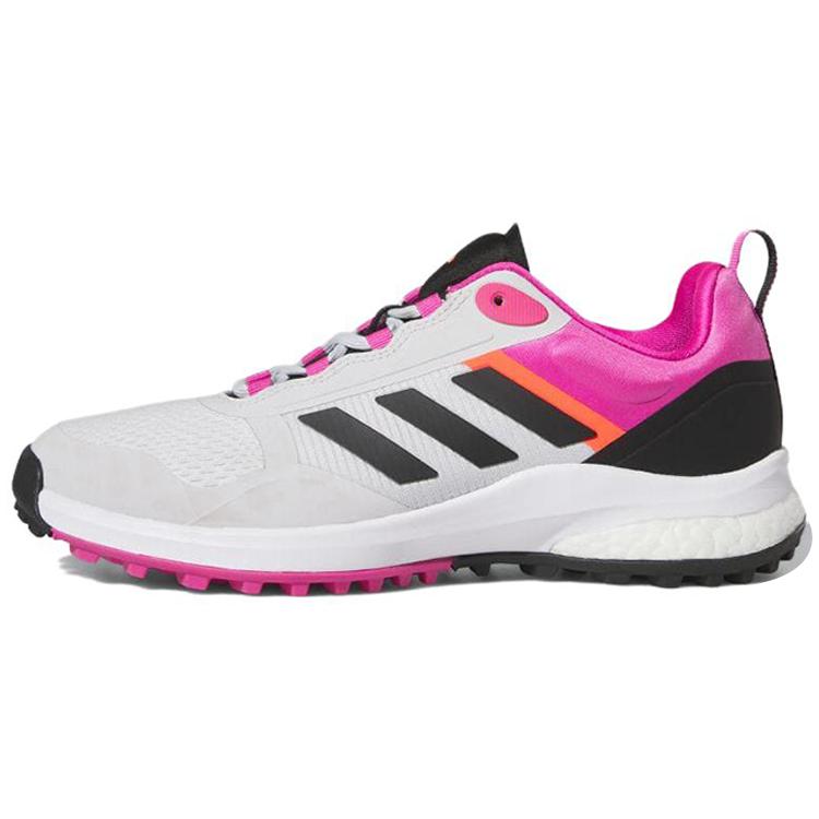 Adidas Zoysia Spikeless Golf Shoes 'Dash Grey Black Lucid Fuchsia' Women's HP2156