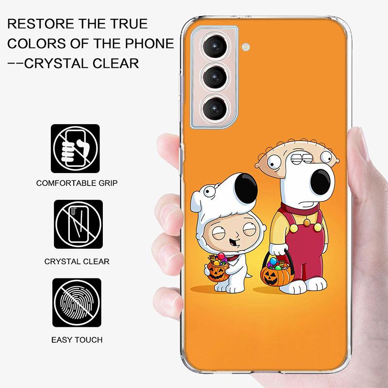 F-Family Funny Guy Phone Case For Samsung A16 A26 A36 A56 A17 A15 A25 A35 A55 A14 A24 A34 A54 A04S A05S Galaxy Note 20 10 9 8 A9