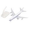 Delicate Diecast Airliner Model Alloy Simulated Passenger Plane Model with Stand for Kid Adult 7.9