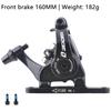 ZOOM DB700 Road Bike Brakes Mechanical Caliper Racing Bicycle Pushes Disc Brake Caliper Piston Line Pull For Rotor 140/160MM
