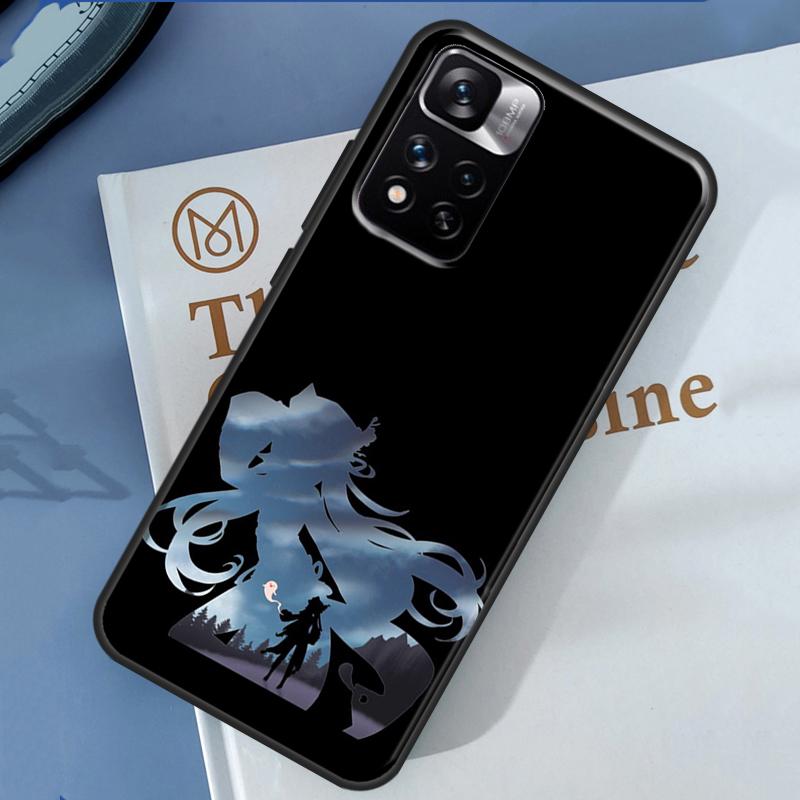 Hu Tao Genshin Impact Cartoon Case For Xiaomi Redmi Note 14 13 Pro 12 11 9 10 9S 10S 11S 12S Redmi 13C 10C 12C 14C Cover