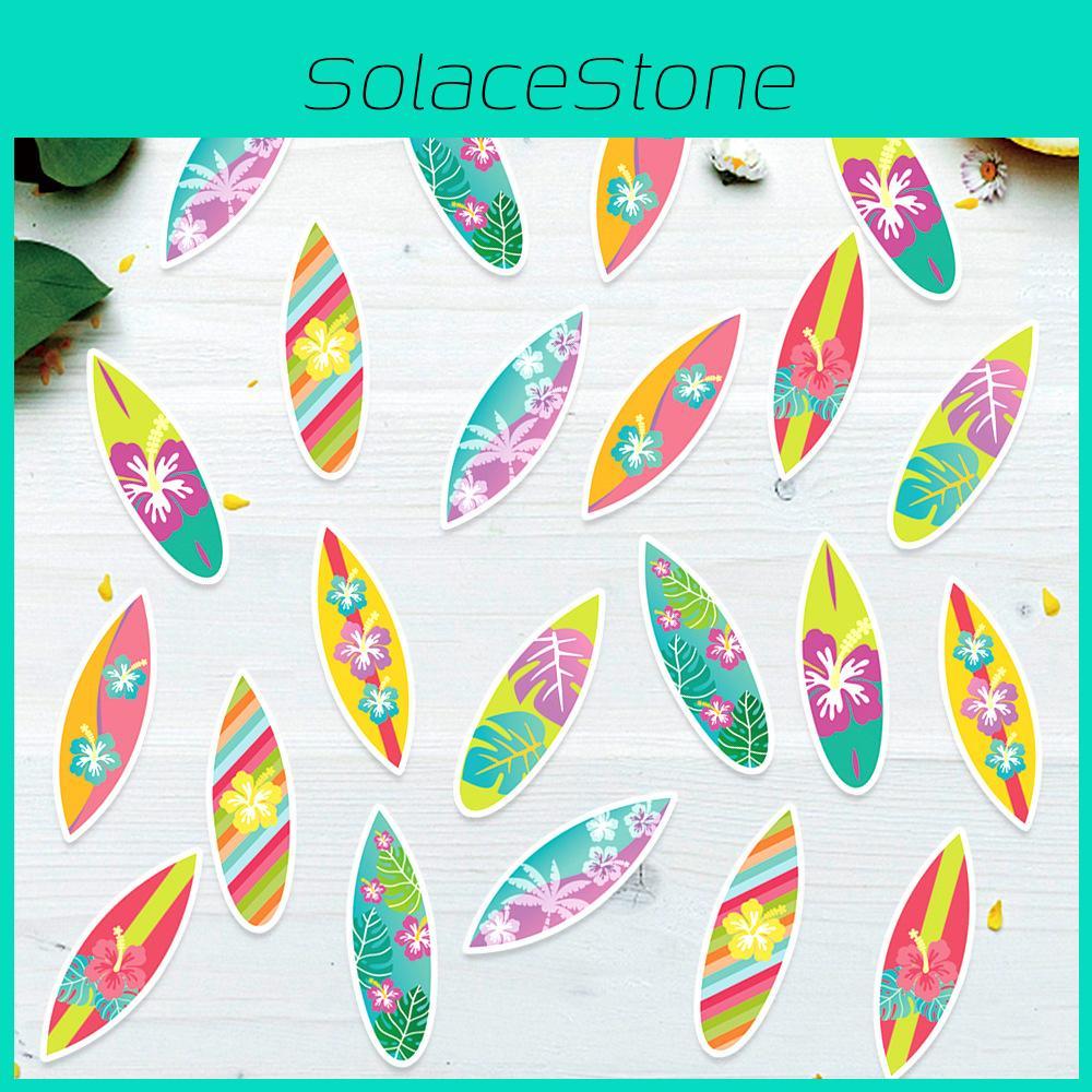 Themed Surfboard Flower Confetti Birthday Party Decoration Props Throwing