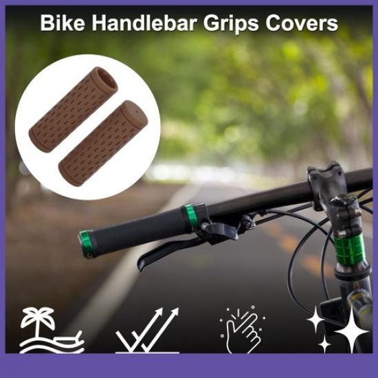 1 Pair Bike Handlebar Grip Cover 90mm Lightweight MTB End Protector Universal