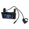 Electric Bike LCD Display Meter Smart Electric Scooter Colorful Display Control Panel with 5 Core Waterproofing