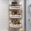 Suction Cup Storage Organizer Wall Mounted Wall Corner Shelf Corner Shelf Organizer  Toilet Area