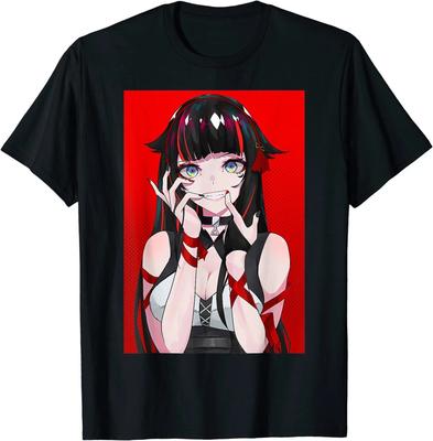 Kawaii Anime Girl T-Shirt – Aesthetic Waifu Japanese Manga Style Tee