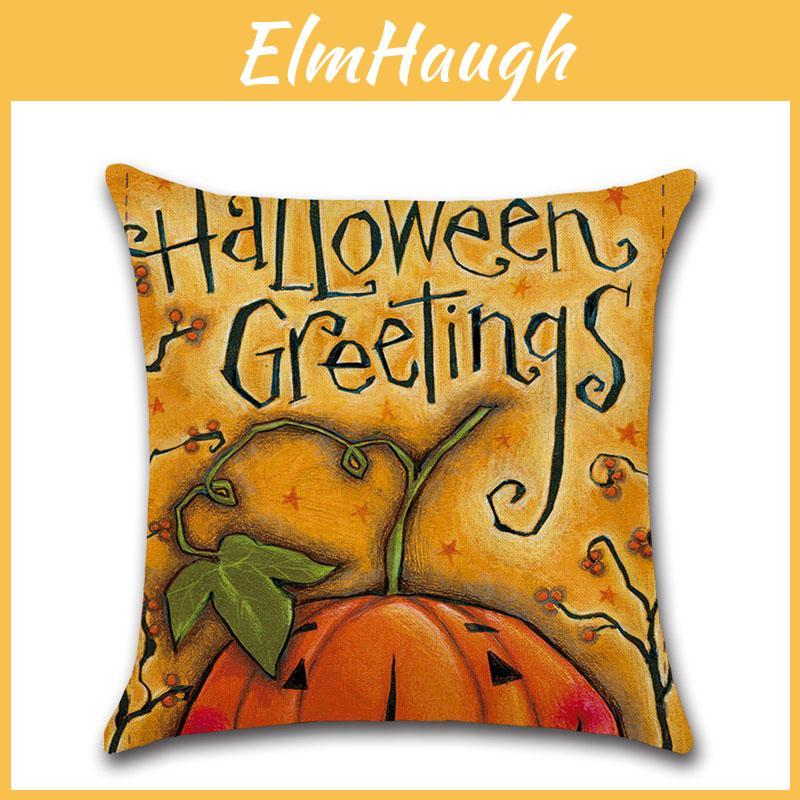 Durable And Stylish Happy Halloween Pillow Case For All Your Home Decor Needs