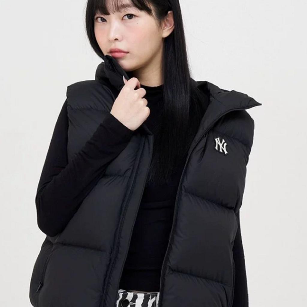 New MLB New York Yankees FW23 Vest Unisex Black 3ADVB0436-50BKS