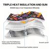 1Pcs Universal Classic Car Windshield Sunshade UV Rays Heat Blocker Keeps Vehicle Cool Unique Design Fit Sedans SUVs Trucks RVs