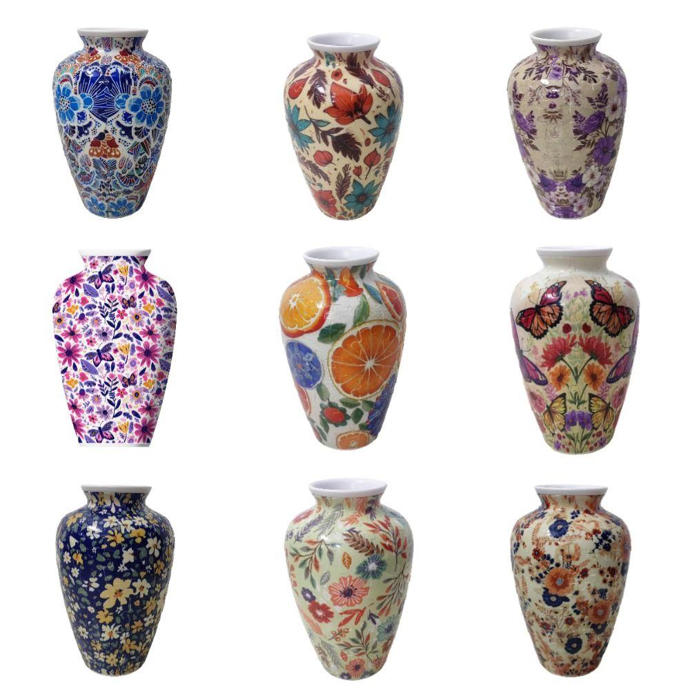 Vaso Puzzle 3D Impermeabile Vaso Creativo per Composizioni Floreali Vaso da Fiori Puzzle Casa Nuova Regalo
