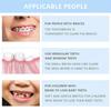 1/3pc Orthodontic Braces Toothbrush Single Tufted Small Pointed Head Brush for Clean Between Teeth in The Groove of Wisdom Tooth