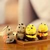 Cute Bee Plush Toy Keychain With Pp Cotton Fill For Kids And Adults Gift