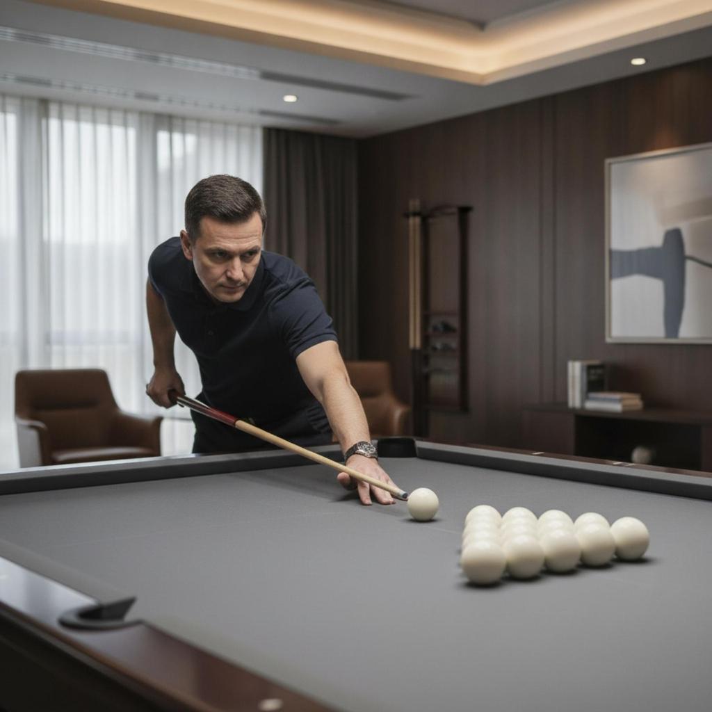 Billiard Cue Stick Straight Pool Wooden for Beginners
