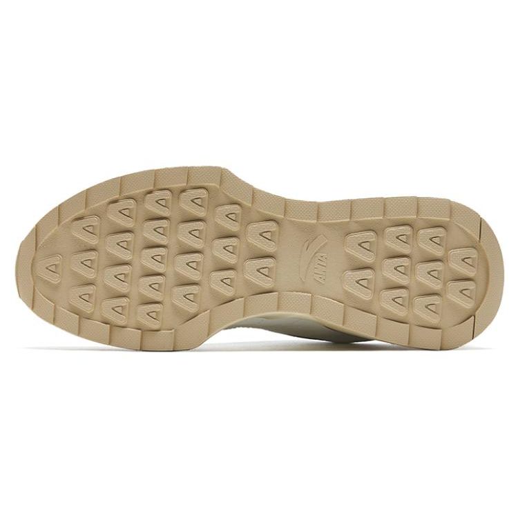 Anta Non-Slip Wear-Resistant Lightweight Low-Top Sports Casual Shoes Women Sneaker White Brown 122338879-5