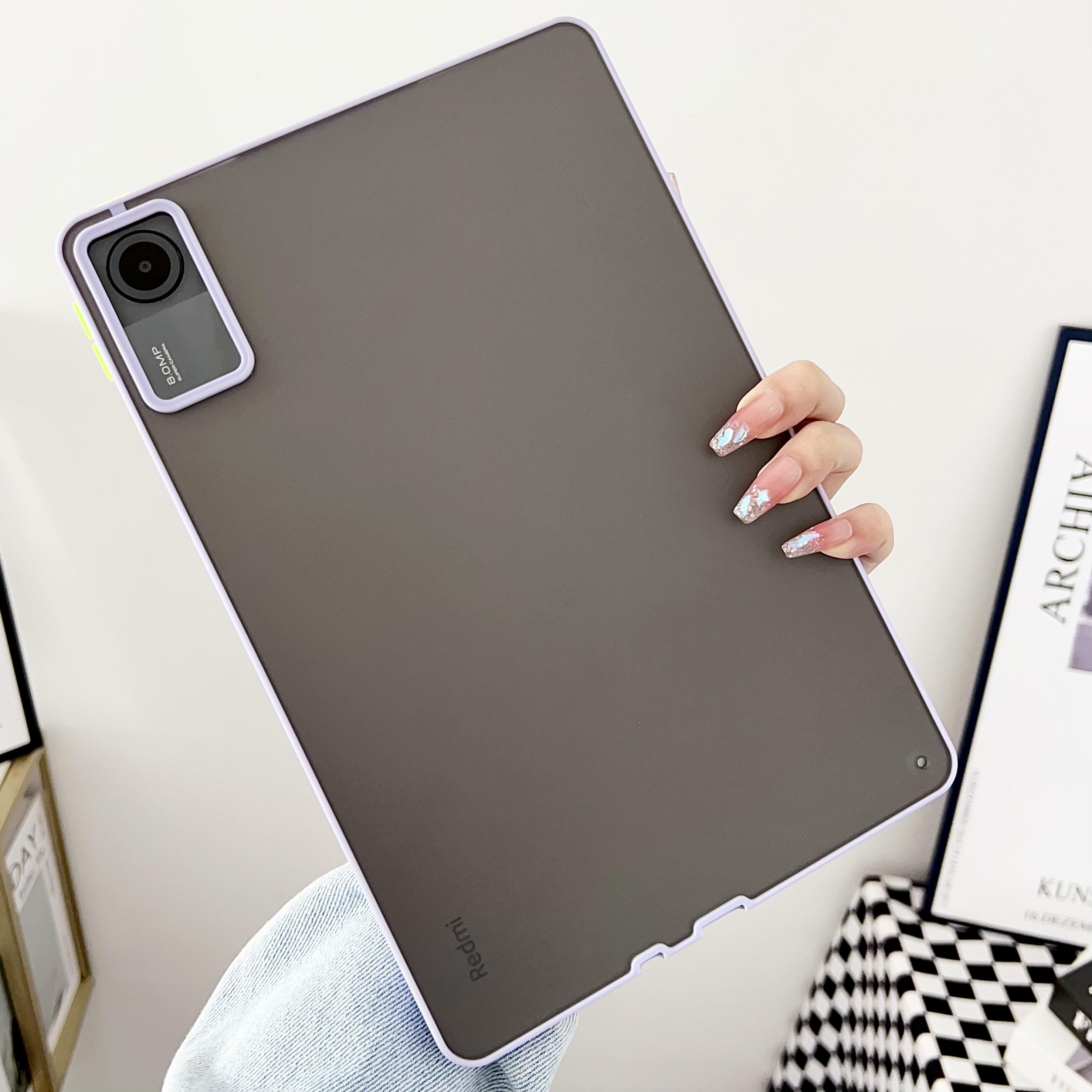 

Мягкий ТПУ чехол для планшета Xiaomi Redmi Pad SE 11 2023 Прозрачная силиконовая защитная задняя крышка для Redmi pad SE 8.7inch 2024 Redmi SE 8.7inch фиолетовый