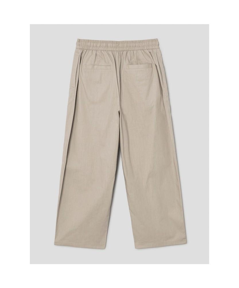 8seconds Cotton Spandex Balloon Fit Pants Beige