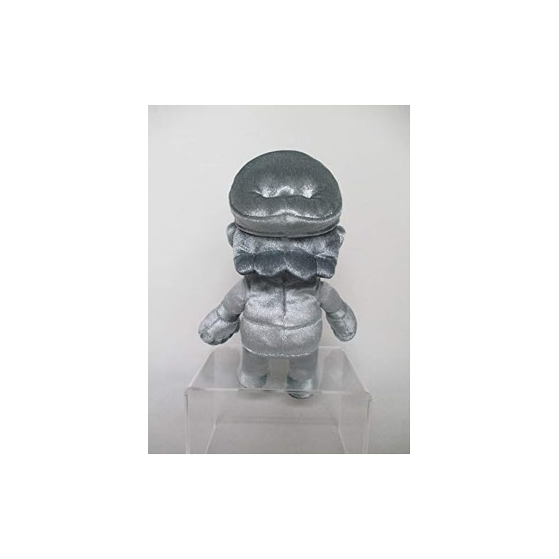 Sanei Boeki Super Mario ALL STAR COLLECTION Metal Mario (S) W11 x D11 x H24cm Plush Toy AC58