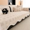 Irregular Plush Sofa Cover Winter Warm Sofa Seat Pad French Style Non-slip Durable L Corner Couch towel for Living Room Decor