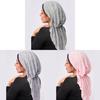 Polyester Womens Arc Hat With Double Tail Headscarf For Casual Travel