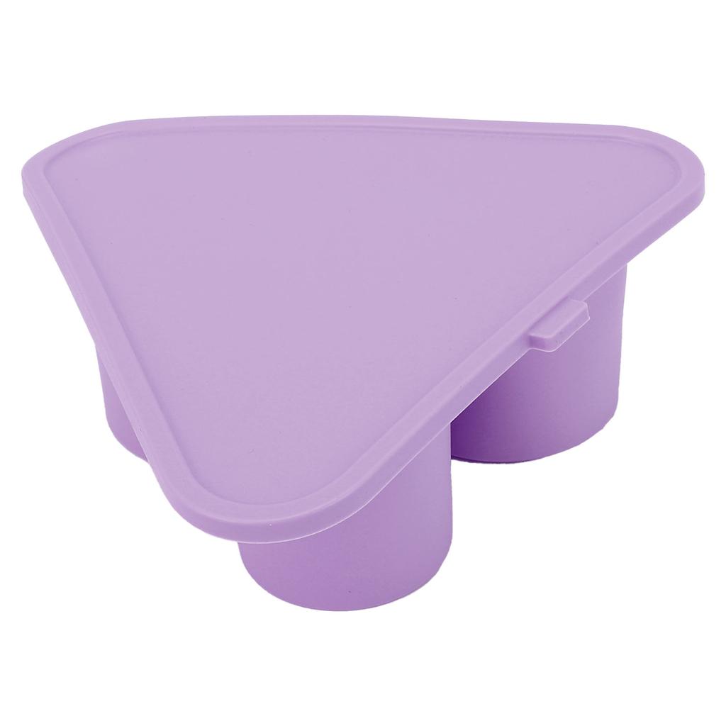 Ice Cube Tray Large Capacity Food Grade Silicone Hollow Cylinder Ice Cube Maker with Lid for 20 30