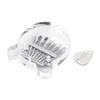 Cute Bear Shape Kalimba Acrylic Finger Pianos Transparent 8 Keys Thumb Piano with Pick Musical Instrument Gift for Girls