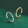 A Few Rings, Women's Plain Ring, Geometric Cutting Surface, Square, Small Square, Niche, Japanese and Korean Open Index Finger Ring Jewelry.