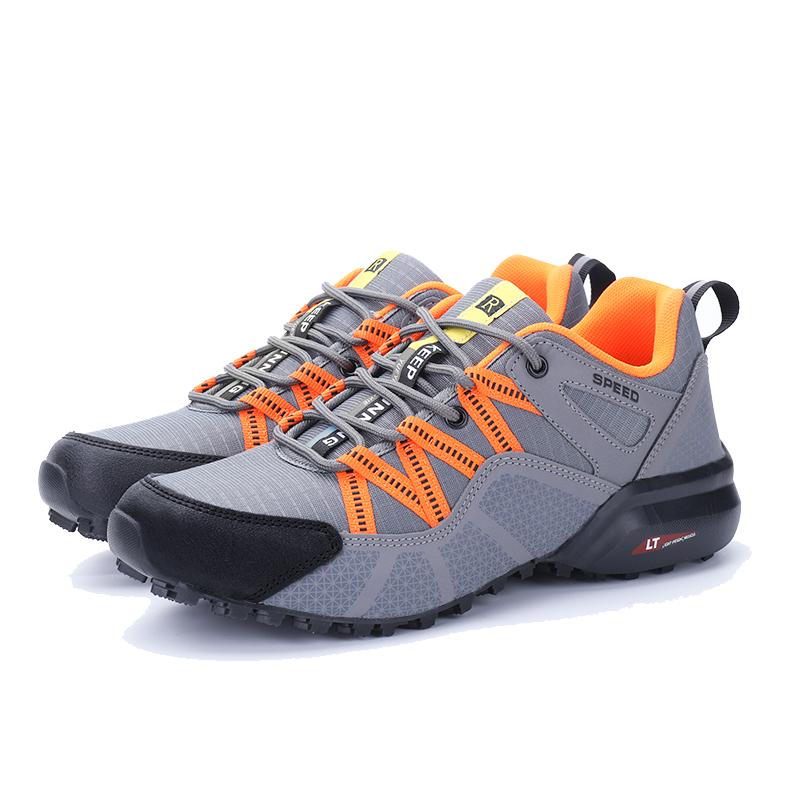 Men Hiking Shoes Outdoor Lightweight Camping Travel Shoes Non-Slip Waterproof Women Large Size Tactical Training Sports Shoes