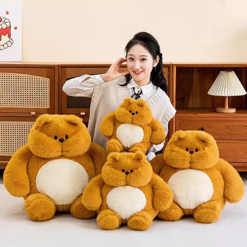 Plush Toy Doll Cute Fat Fat Big Bear Rag Doll Boy Birthday Gift
