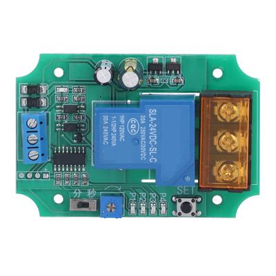 Moduł przekaźnika dużej mocy Plastikowy samozaciskowy opóźniony Komponent elektroniczny do przesyłania sygnału 24V