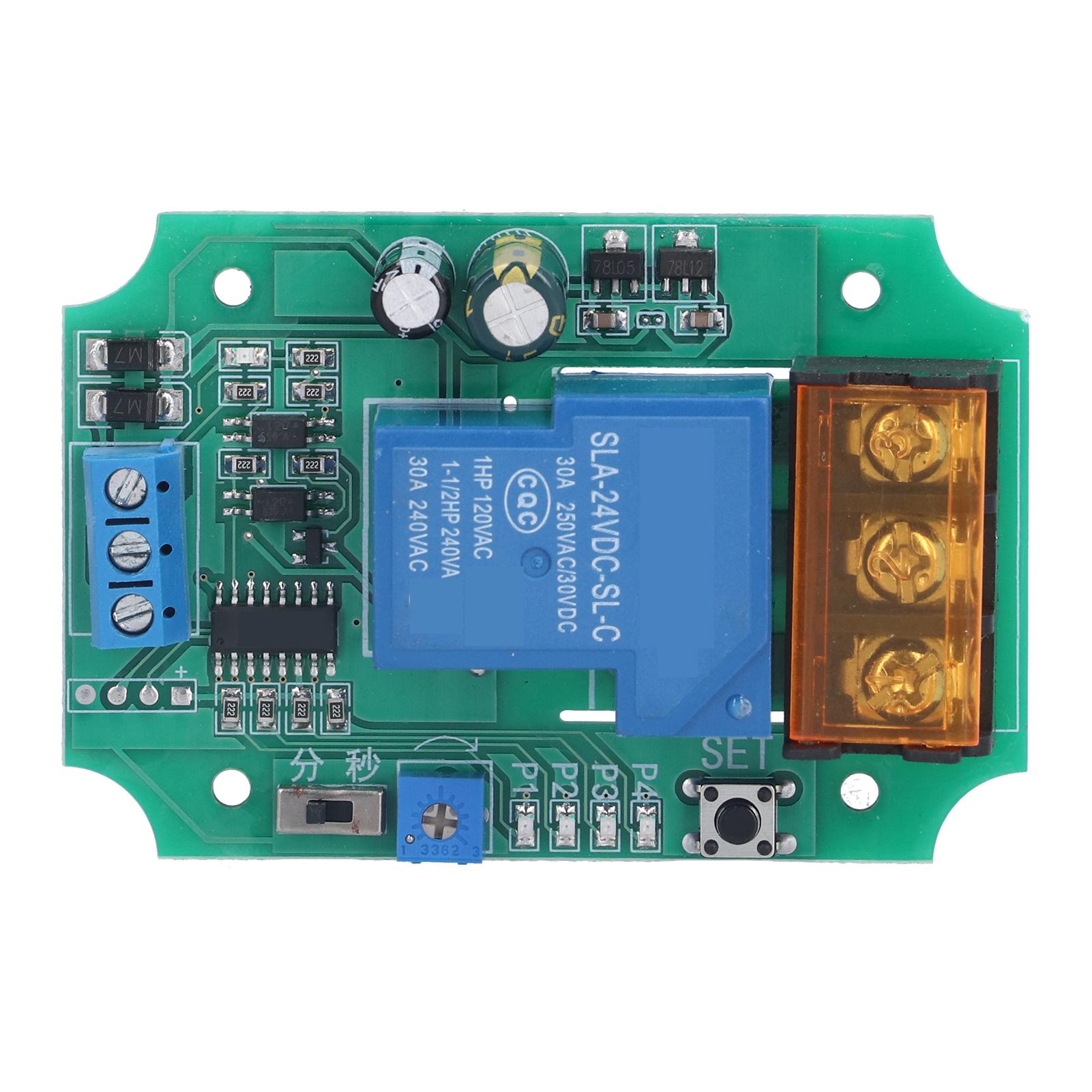 

HighPower Relay Module Plastic SelfLocking Delay Electronic Component for Pass Signal 24V