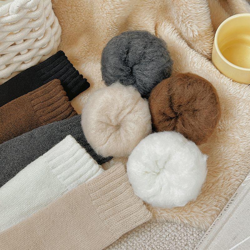 Women's Winter Warm Cashmere Socks - Velvet Thick, Imitation Wool, Versatile Home Floor Socks