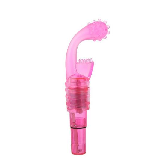 Waterproof Silicone Vibrating Finger Vibrator Massager Women Adult Sex Toy