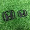 1Pcs For Honda H Civic Black Silver badge Suitable Odyssey Spirit City Jade Car Design o Front Grille Luggage Compartment Sticker