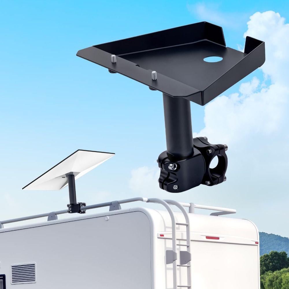 Clamp Mount Pole Clamp Mount Portable Design Portable Bracket Internet Mounting Kit  Camper Use