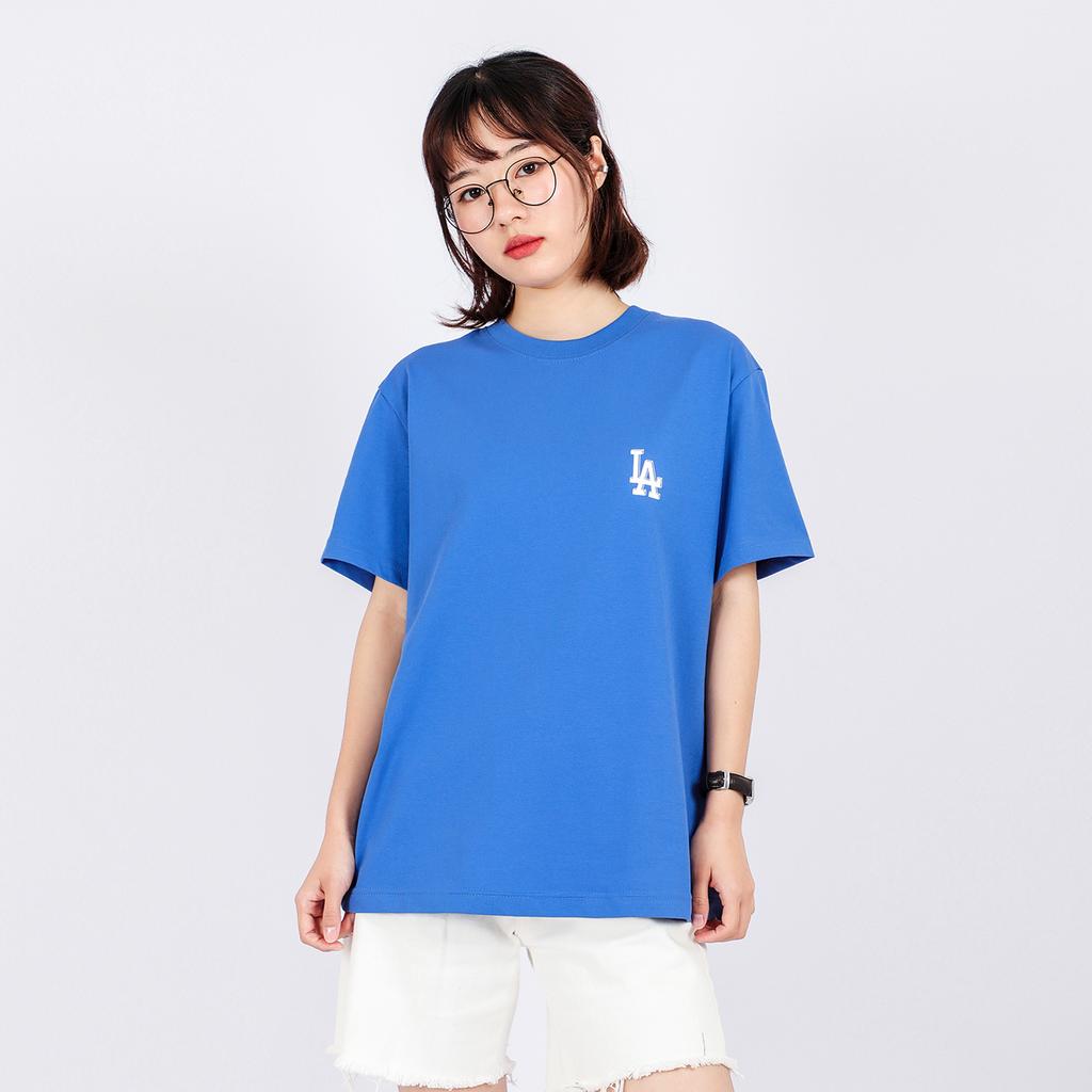 New MLB Set-in Sleeve T-Shirt Unisex Blue 31TS11131-07U