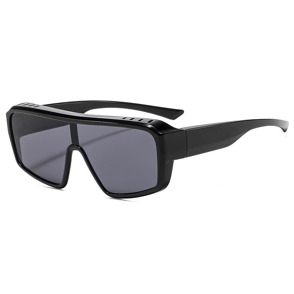 2025 Unisex Square Frame Sunglasses with UV Protection | Wear Over Prescription Glasses