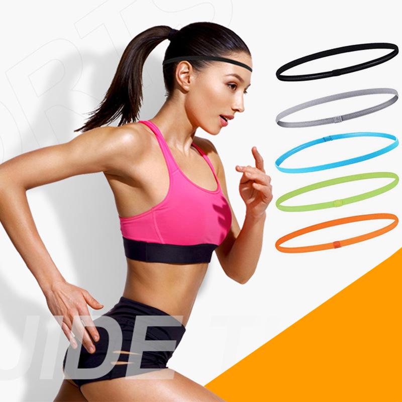 Unisex Sweat-Wicking Non-Slip Fitness Headband for Jogging, Workout, Yoga, Running, and Football