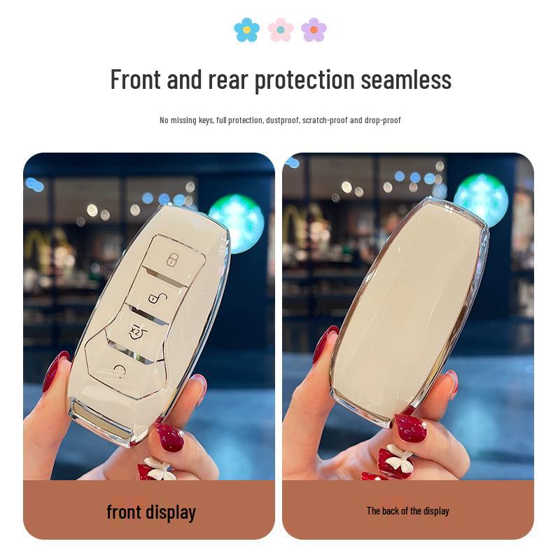 BYD Han Key Case: Compatible with Women Dolphin Qin, Song Plus Dmi, Yuan Pro, Tang Dmi, Han EV