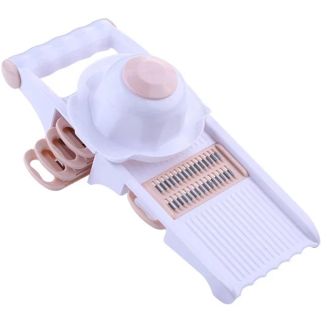 Mandolin Slicer with 5 Peeler Blades Multi-adjustable Blade Vegetable Mandolin Carrot and Onion Slicer Kitchen Accessories