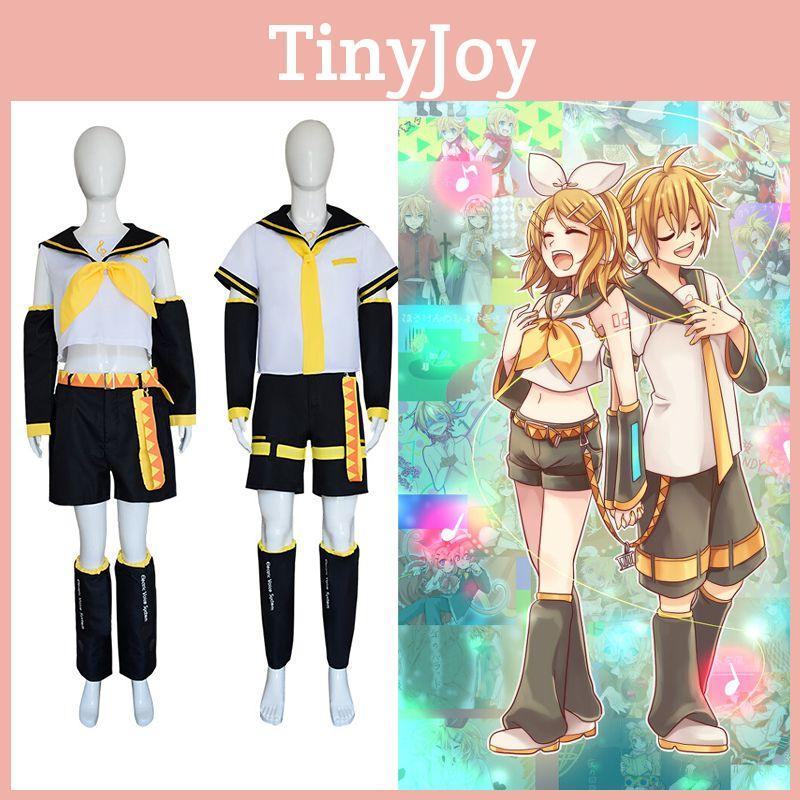 High-quality Kagamine Rin/len Cosplay Costume Outfit For Comic Con And Role Play