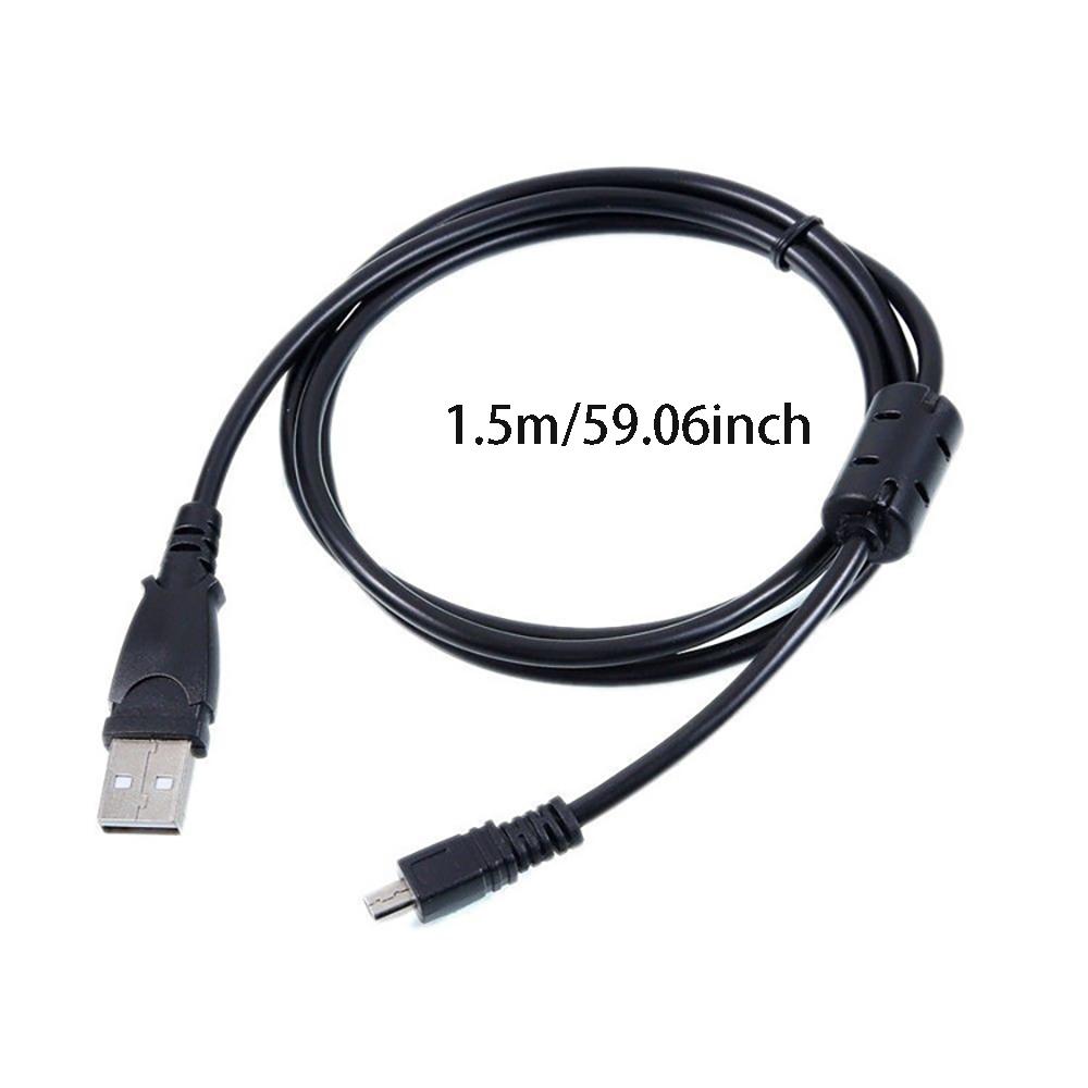 For NIKON SANYO UC-E6 Digital Camera Cable Mini 8P Cord for CoolPix Fuji Panasonic Olympus Sony Data Transfer Charging Wire