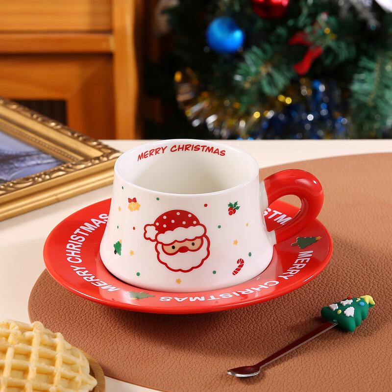 DU Christmas Ceramic Coffee & Water Mug Set 201-300ml