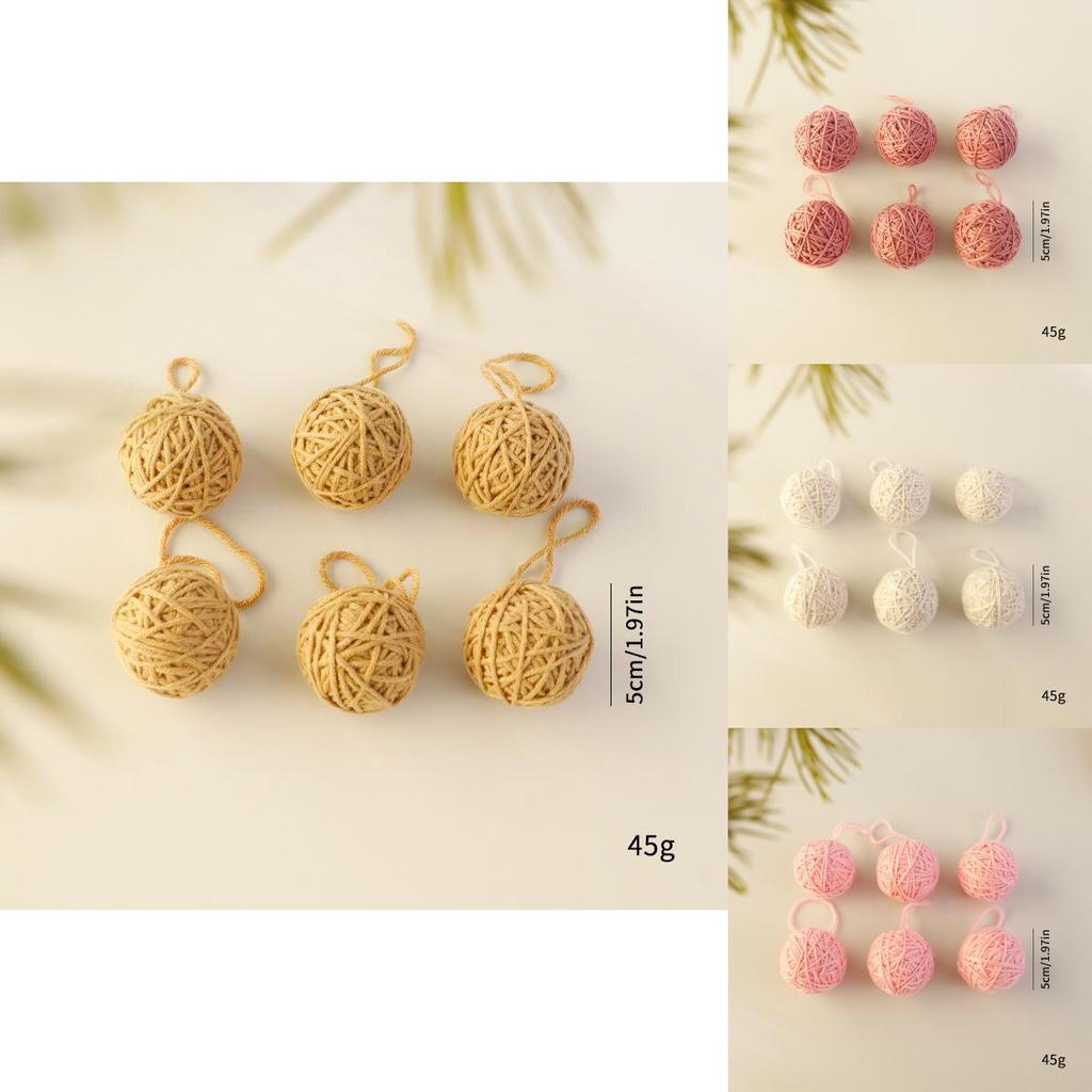 Christmas Yarn Ball Crafts For Festive Tree Hanging Decor Diy Supplies